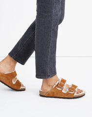 Birkenstock® Suede Arizona Sandals in Shearling