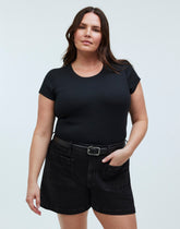 The Curvy Denim Emmett Short: Patch Pocket Edition