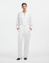 Alexa Chung for Madewell Workwear Jeans in True White