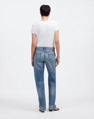 Madewell x Kaihara Denim Dean Easy Straight Jean in Greenburg Wash