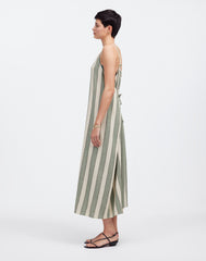 Zulu & Zephyr Eucalyptus Stripe Organic Cotton Dress