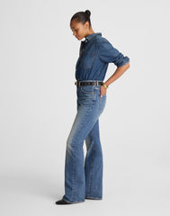 The Petite Curvy Vintage Flare Jean