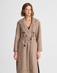 Double-Faced Brushed Long Coat