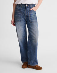 The Tall Darted Barrel-Leg Jean