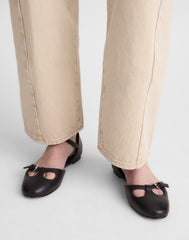 The Hester Ankle-Strap d'Orsay Flat